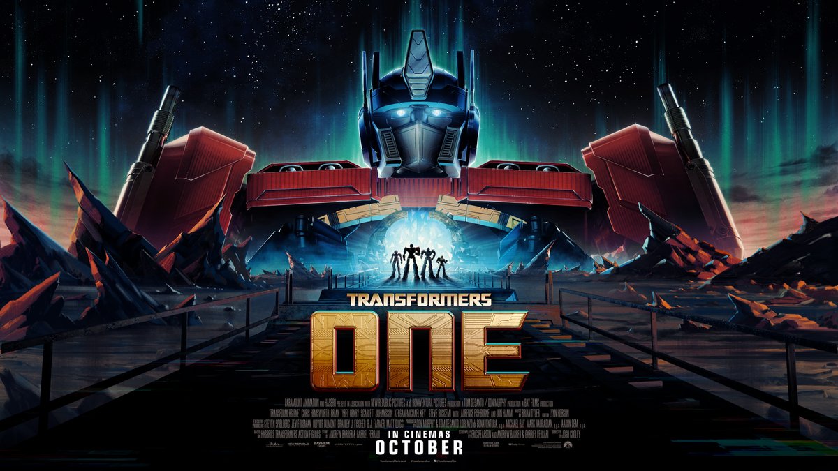 Transformers One poster del film animato