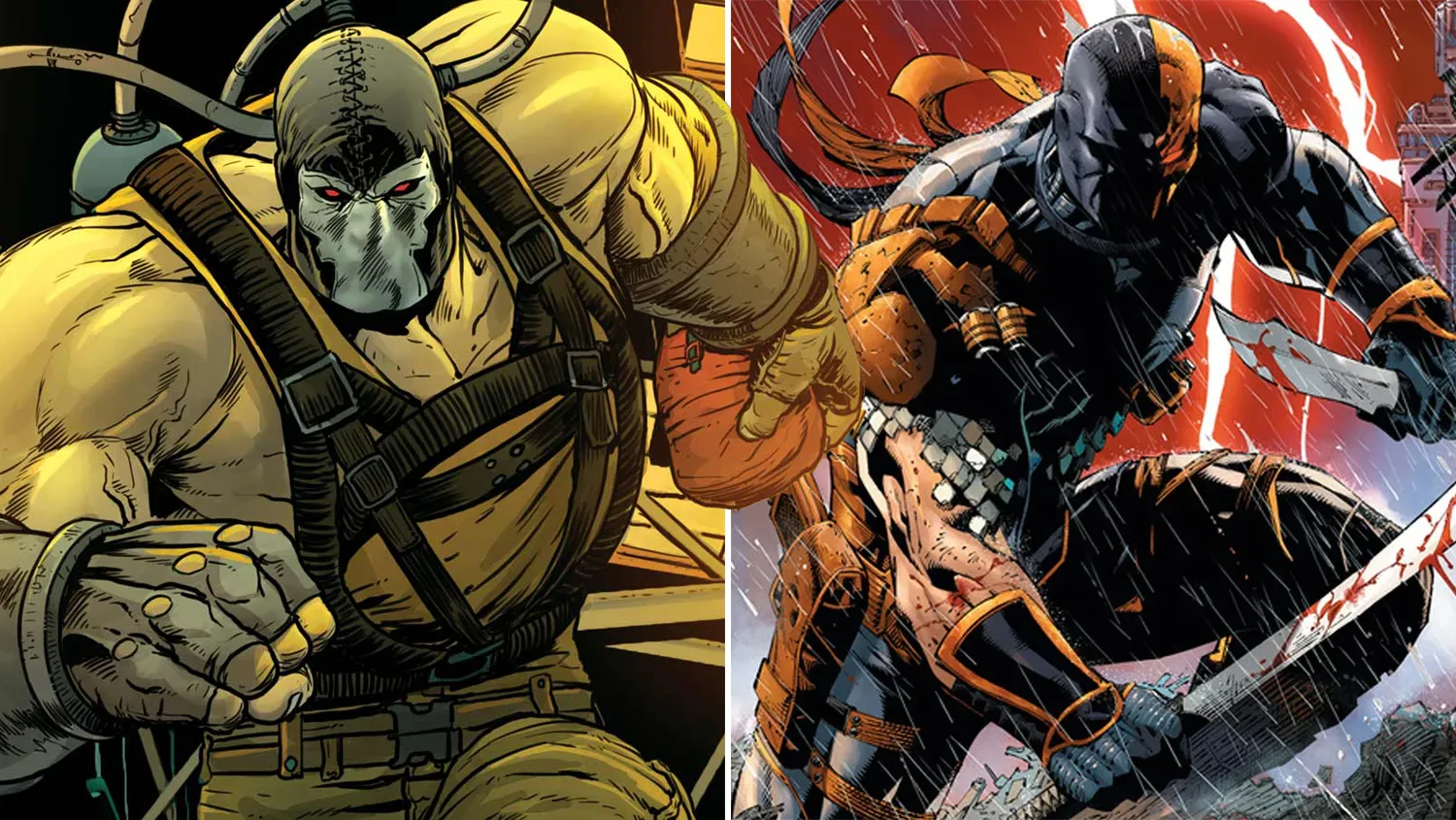 Bane e Deathstroke insieme per un film dc